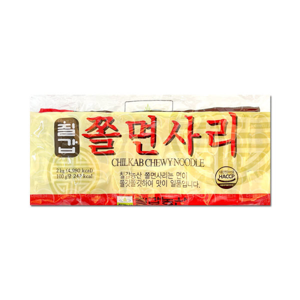 칠갑농산 쫄면 사리 2kg [1개]