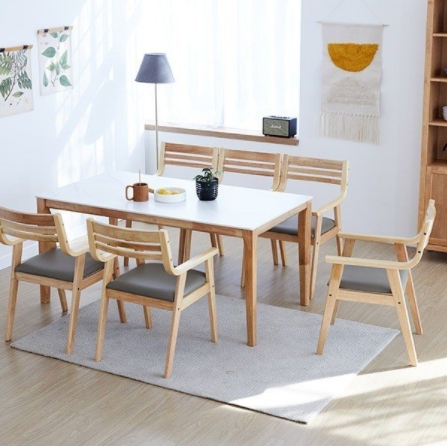 베스트리빙 루마니아 마티나 세라믹 식탁 1605 (의자6개)