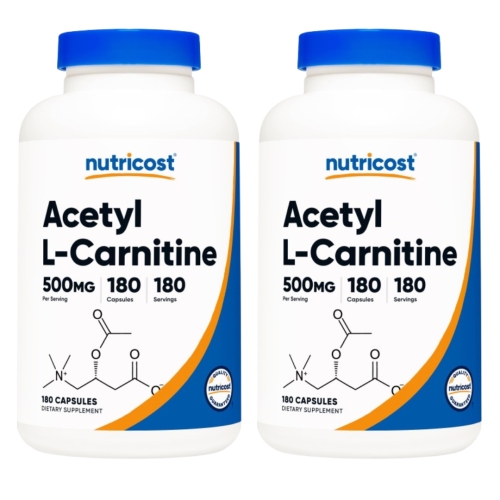 뉴트리코스트 아세틸 l-카르니틴 500mg 180캡슐 (2개)_이미지