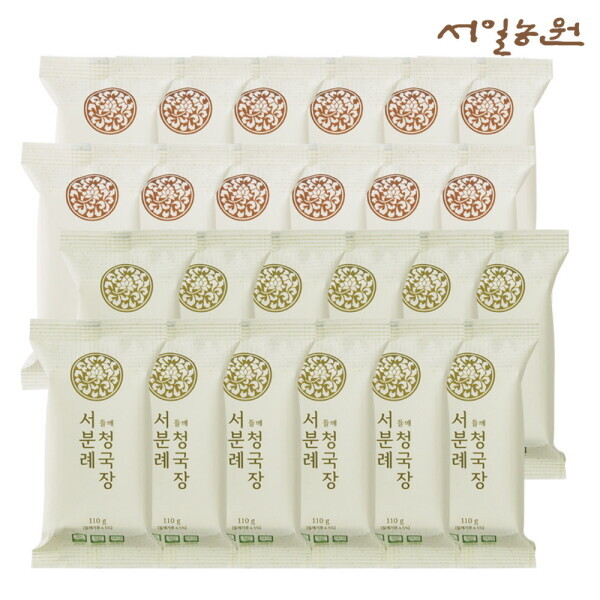 서일농원 서분례 명인 청국장 110g + 들깨 청국장 110g (12개)_이미지