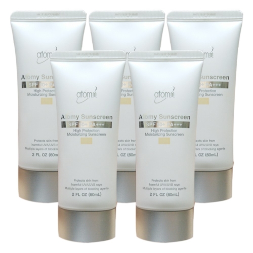애터미 선크림 베이지 60ml (5개)_이미지
