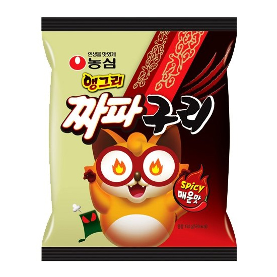 농심 앵그리 짜파구리 134g (8개)