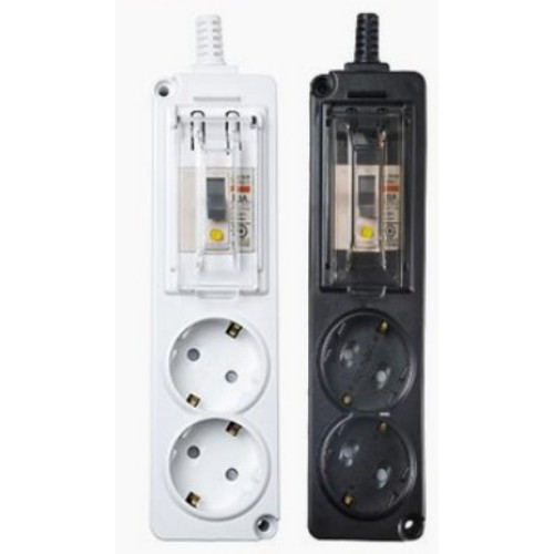 세계 몬스터탭 2구 메인스위치 누전차단 고용량 멀티탭 (1.5m)_이미지