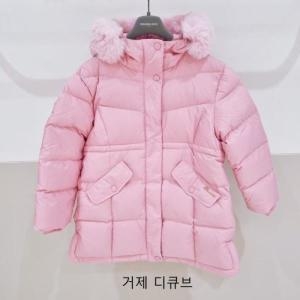 레노마키즈 여아 덕다운 롱 패딩 핑크 (R2345F040)_이미지