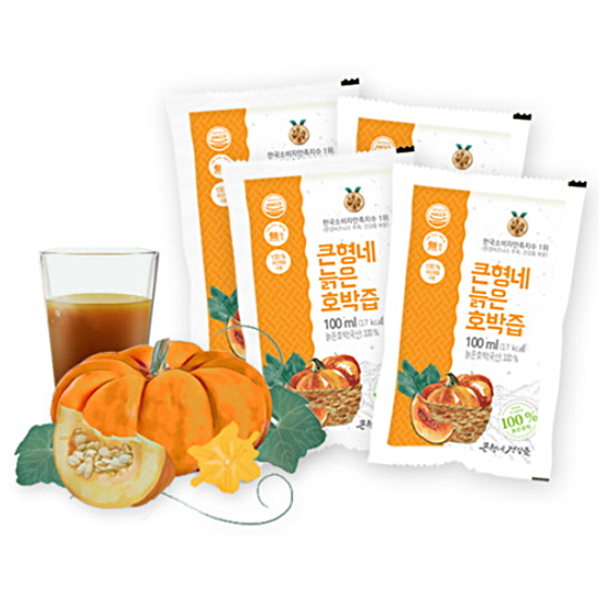 황지식품 큰형네 늙은 호박즙 100ml (30개)_이미지