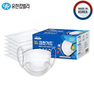  유한킴벌리 V 비말차단 크린마스크 50매 KF-AD 일회용