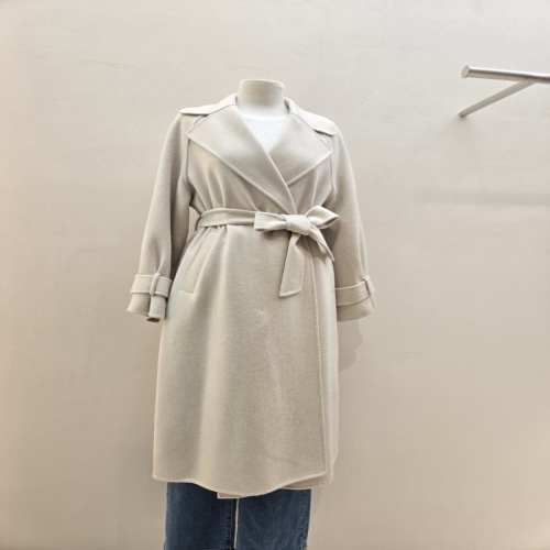  스위트숲 SABHC38 벨티드 소매견장 핸드메이드 코트