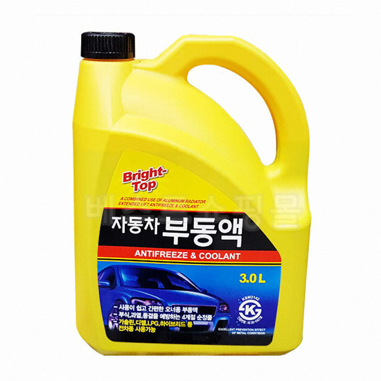 화인폴 브라이트탑 자동차 부동액 3L_이미지