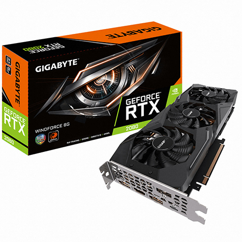 GIGABYTE 지포스 RTX 2080 UDV WF3 D6 8GB