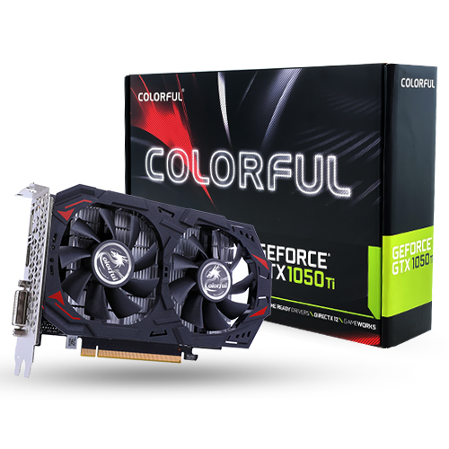 COLORFUL ������ GTX1050 Ti NE D5 4GB