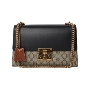 구찌 빈티지 409486 GG 수프림 패들락 숄더백 라지31074 1 13075