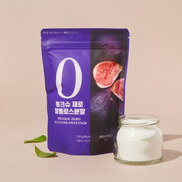 디엔농업회사법인 몽크슈 제로 알룰로스분말 350g (1개)