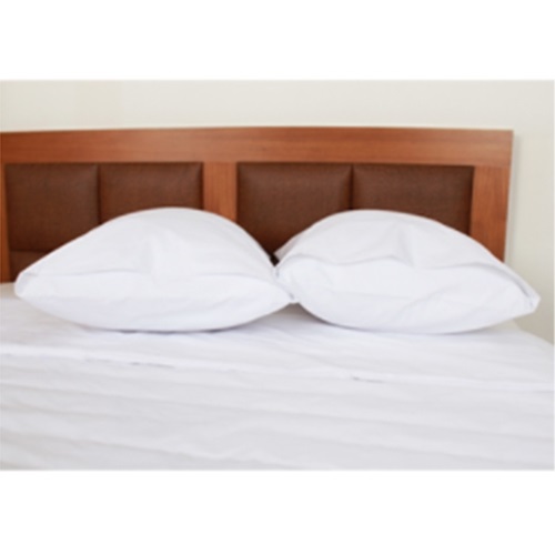 누드로자 무지 화이트 주머니식 베개커버 (60x40cm)_이미지