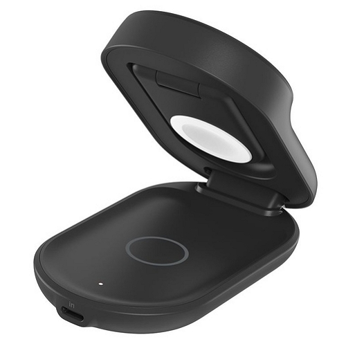 벨킨 울트라차지 3in1 Qi2 25W 폴더블 마그네틱 무선충전기 WIZ037 (애플워치용)_이미지