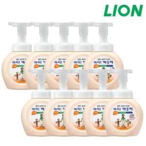아이깨끗해 복숭아 항균 폼 핸드 솝 250ml (10개)_이미지