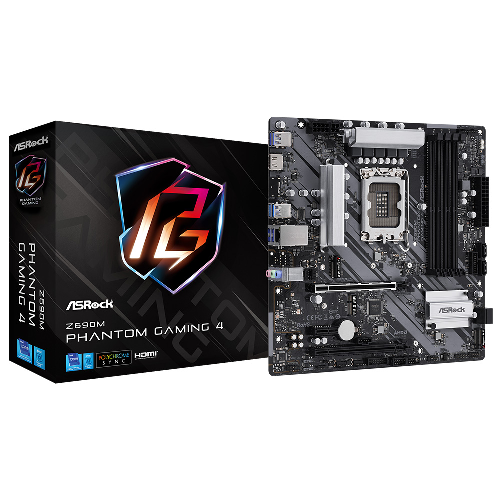 ASRock Z690M Phantom Gaming 4 D4 ������