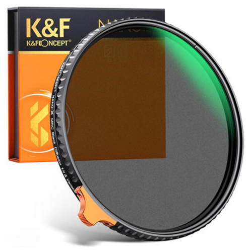 K&F Concept NANO-X MRC Black Diffusion 1/4 + ND2-32 렌즈필터 (82mm)_이미지