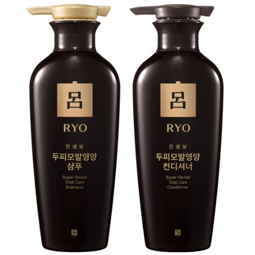 려 진생보 두피모발영양 샴푸 400ml+컨디셔너 400ml 2종세트_이미지