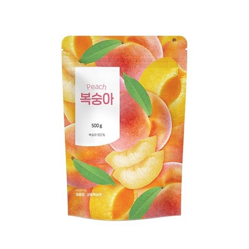 자연원 냉동 복숭아 500g (1개)_이미지