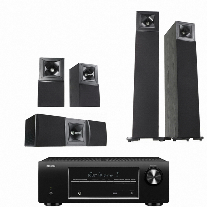 클립쉬 VF-35 5.0채널 + 데논 AV리시버 (AVR-1513)