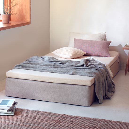 슬로우베드 메모리폼 토퍼 매트리스 6.5cm (슈퍼싱글 SS)_이미지