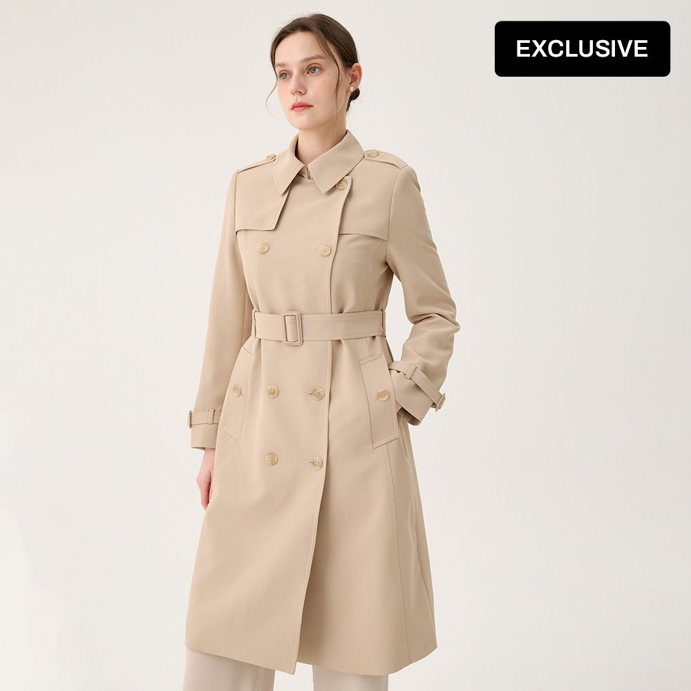 더 더 카라 클래식 트렌치코트-O7H1RWBB010