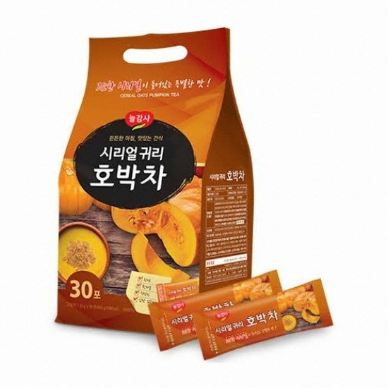 광야식품 늘감사 시리얼 귀리 호박차 30T (1개)_이미지
