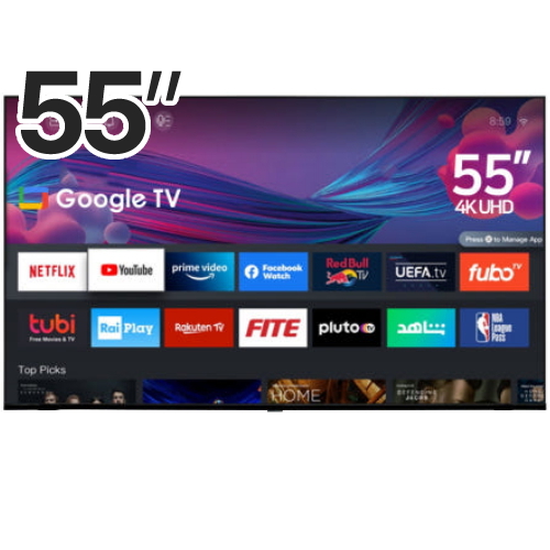 문앤썬 인스파이어 55인치 UHD 스마트 구글TV (벽걸이)