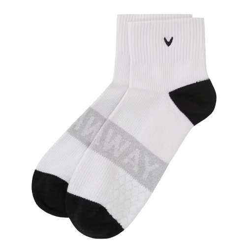 캘러웨이 가을 단목 양말 CMAS25X501_WH_이미지