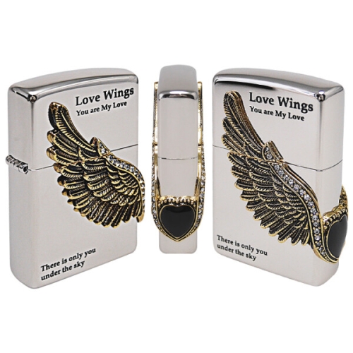 오일 라이터 250-18 LOVE WINGS 2 NI EP R ZP-ZPH2MA009R
