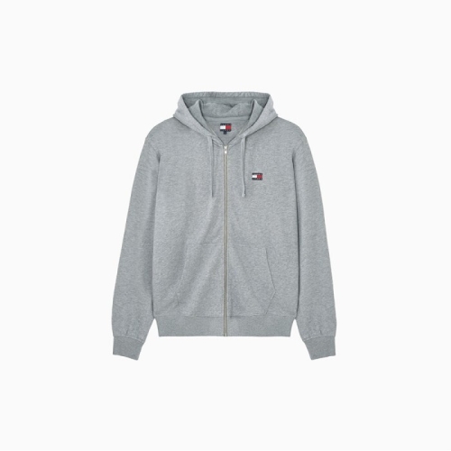 타미힐피거 릴랙스 배지 후드 집업_T32F0TJC01TMT2P6N_이미지