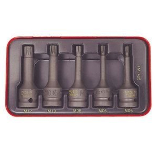 지니어스 12각 별비트소켓세트 TM-305 (5pcs)_이미지