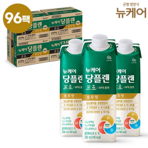 대상웰라이프 뉴케어 당플랜 프로 호두맛 230ml (96개)