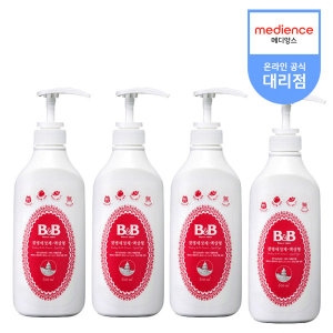 보령메디앙스 B&B 젖병세정제 액상형 600ml (4개)