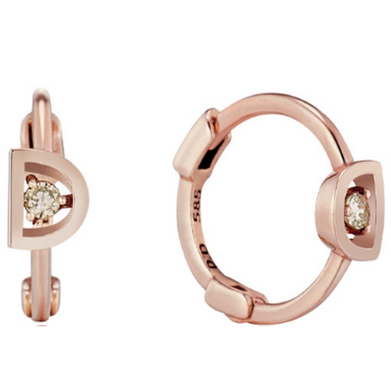 디디에두보 미스두 14K 골드 원터치 귀걸이 JDRERYF464S_이미지