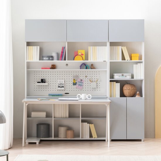 지오 책상 책장세트