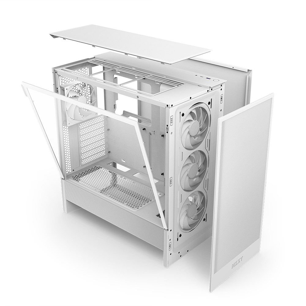 NZXT H5 Flow RGB V2 브라보텍 (매트 화이트)_이미지