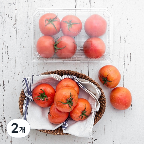 곰곰 완숙 토마토 1kg (2개)_이미지