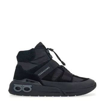 페라가모 우먼 Cosma 하이탑 Panelled 스니커즈 Size 7.5 030445 762925 1123009_이미지
