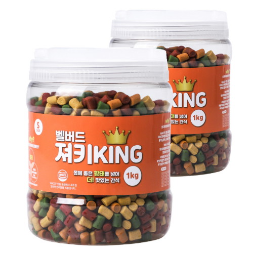 벨버드 져키킹 S 1kg (2개)_이미지