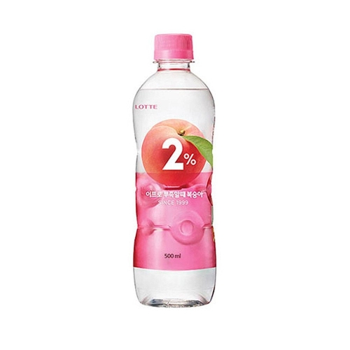 롯데칠성음료 2% 부족할때 복숭아 500ml (24개)