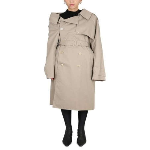 발렌시아가 트렌치 코트 663007 TKP069501 BEIGE