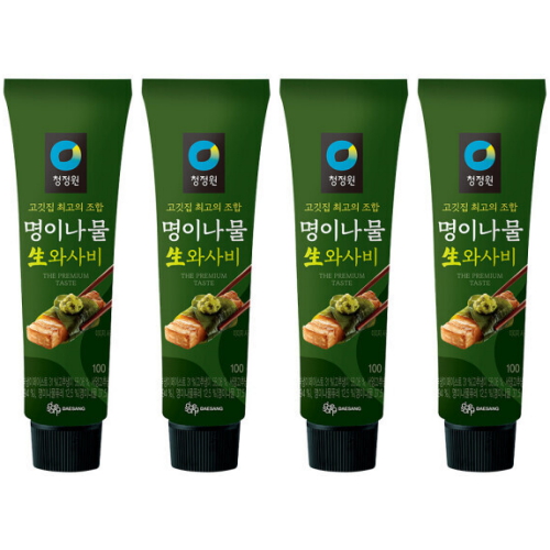 청정원 명이나물 생와사비 100g (4개)_이미지