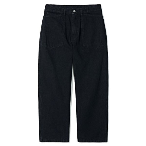 파르티멘토 PARTIMENTO 데님 M-35 팬츠 워시드 블랙 PY-25312 WK 267894