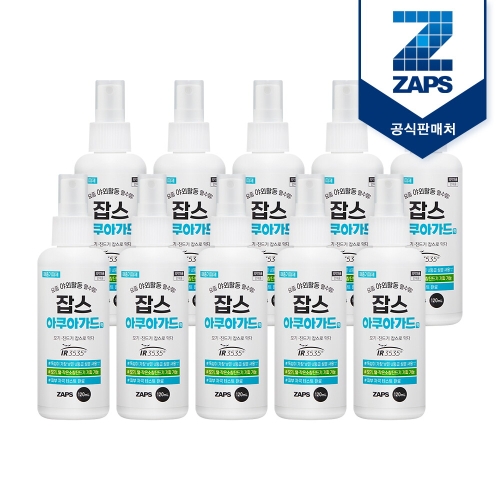 팜클 잡스 아쿠아 가드액 120ml (10개)