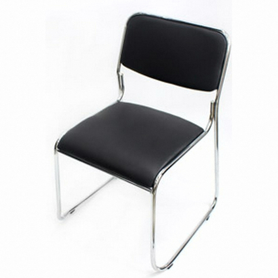 고정식 크롬라운딩 의자