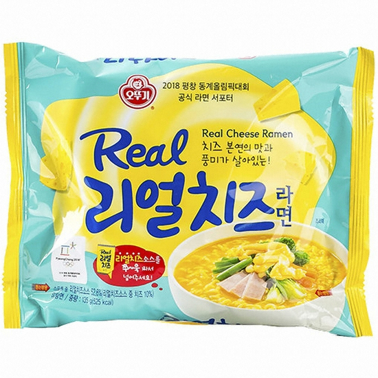 오뚜기 리얼치즈 라면 135g (16개)