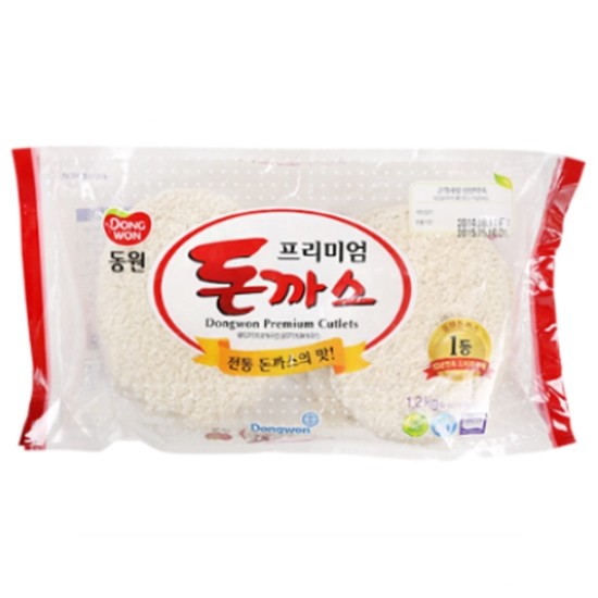 동원F&B 프리미엄 돈까스 1.2kg (2개)