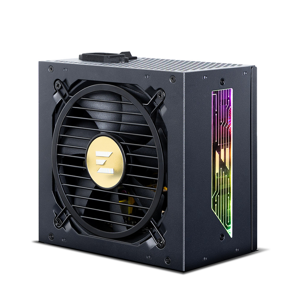 잘만 TeraMax II VIEW <b>1200W</b> 80PLUS골드 풀모듈러 ATX3.1 블랙