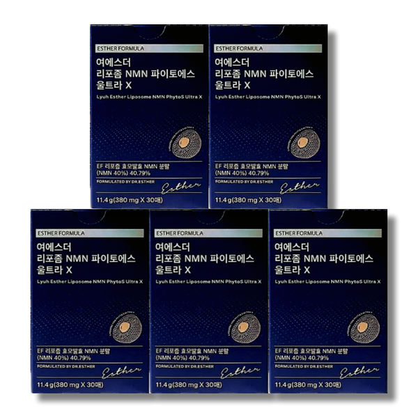 여에스더 리포좀 NMN 울트라 X 30매 (5개)